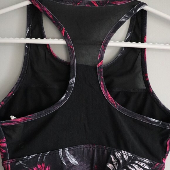 Fabletics Women's Sx XS Marcia High Neck Activewear Mesh Racerback Sports Bra - Picture 7 of 10